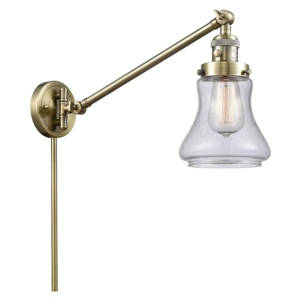 One Light Vintage Dimmable Led Swing Arm, Innovations Lighting, Mfr#: 237-AB-G194-LED